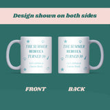Personalised TSITP 30th Birthday Mug, Team Conrad Gift, Belly and Conrad Birthday, TSITP Birthday for Friend, Conrad Fisher Gift