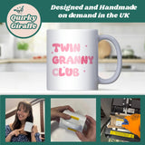 Twin Granny Club Mug, Granny of Twins Gift, Twin Grandma Mug, Mother’s Day Gift for Granny of Twins, Christmas Gift for Twin Granny