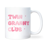 Twin Granny Club Mug, Granny of Twins Gift, Twin Grandma Mug, Mother’s Day Gift for Granny of Twins, Christmas Gift for Twin Granny