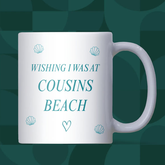 Wishing I Was at Cousins Beach Mug, TSITP Gift, The Summer I Turned Pretty Gift, TSITP Birthday Mug, Conrad Fisher Gift, TSITP Christmas