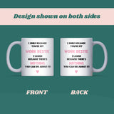 Work Bestie Laugh Mug, Funny Work Bestie Gift, Colleague Birthday Gift, Work Bestie Secret Santa, Christmas Gift for Colleague