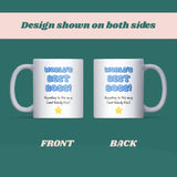 Funny World’s Best Boss Mug, Funny Work Gift, Secret Santa Gift for Boss, Office Christmas Joke Cup for Boss, Boss Birthday, Manager Gift